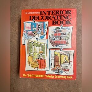 Vintage 1972 Complete Family Interior Decorating Book